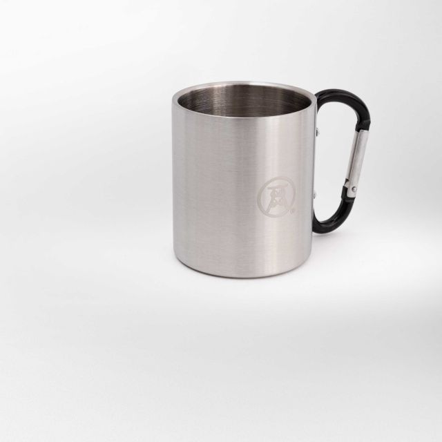 Stainless Mug with snap-hook